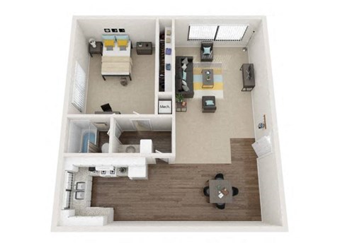 The Willow Floor Plan at Summer Meadows, Riverside, California